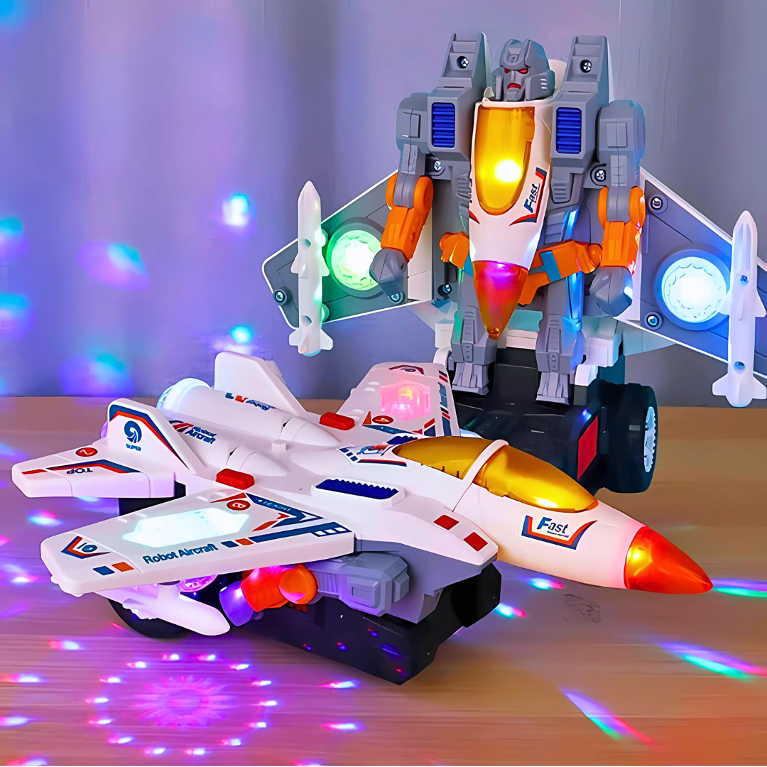 2u1 Avion Transformers Svetli i Svira