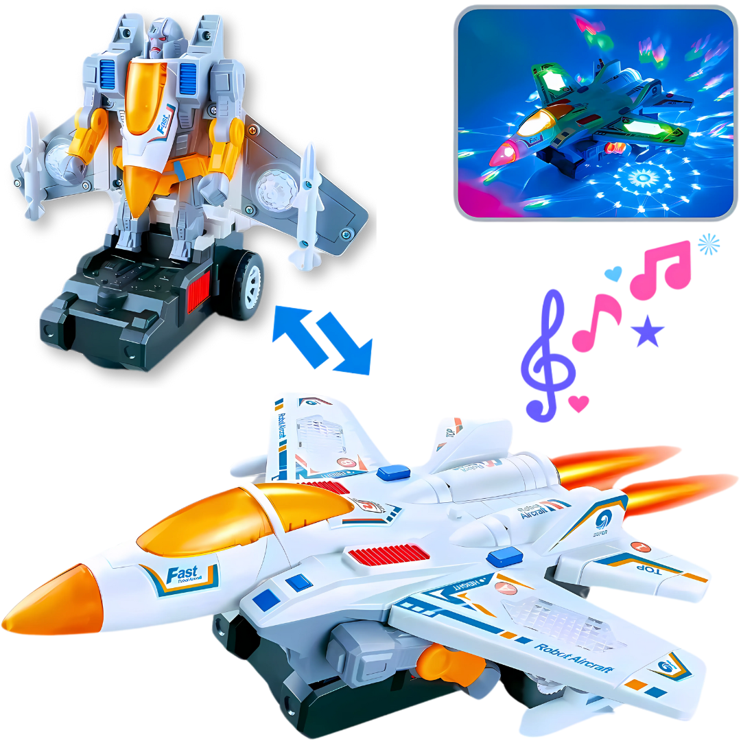 2u1 Avion Transformers Svetli i Svira