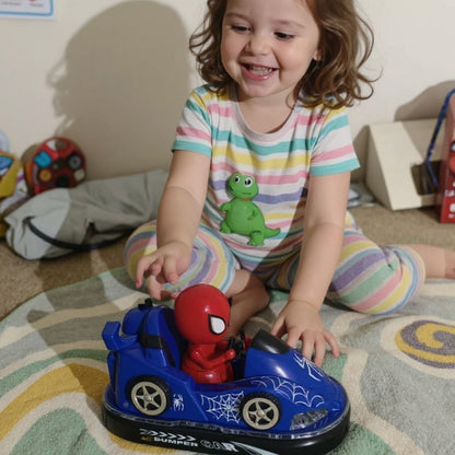 Muzički Spajdermen Auto Koji Ispušta Paru