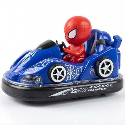 Muzički Spajdermen Auto Koji Ispušta Paru