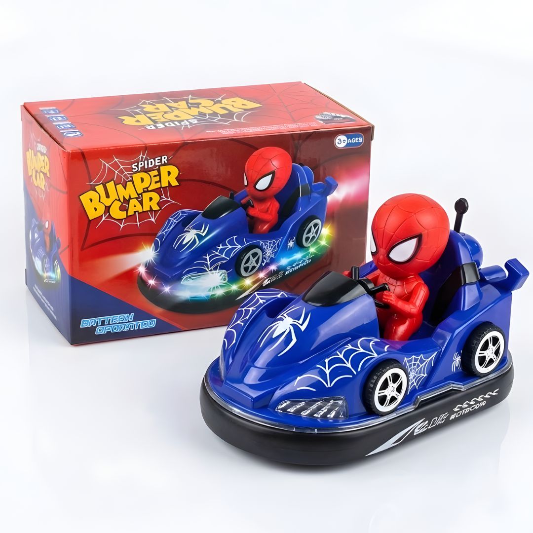 Muzički Spajdermen Auto Koji Ispušta Paru