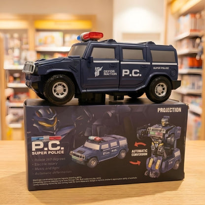 Magični Policijski Transformer, 2u1 Auto i Robot