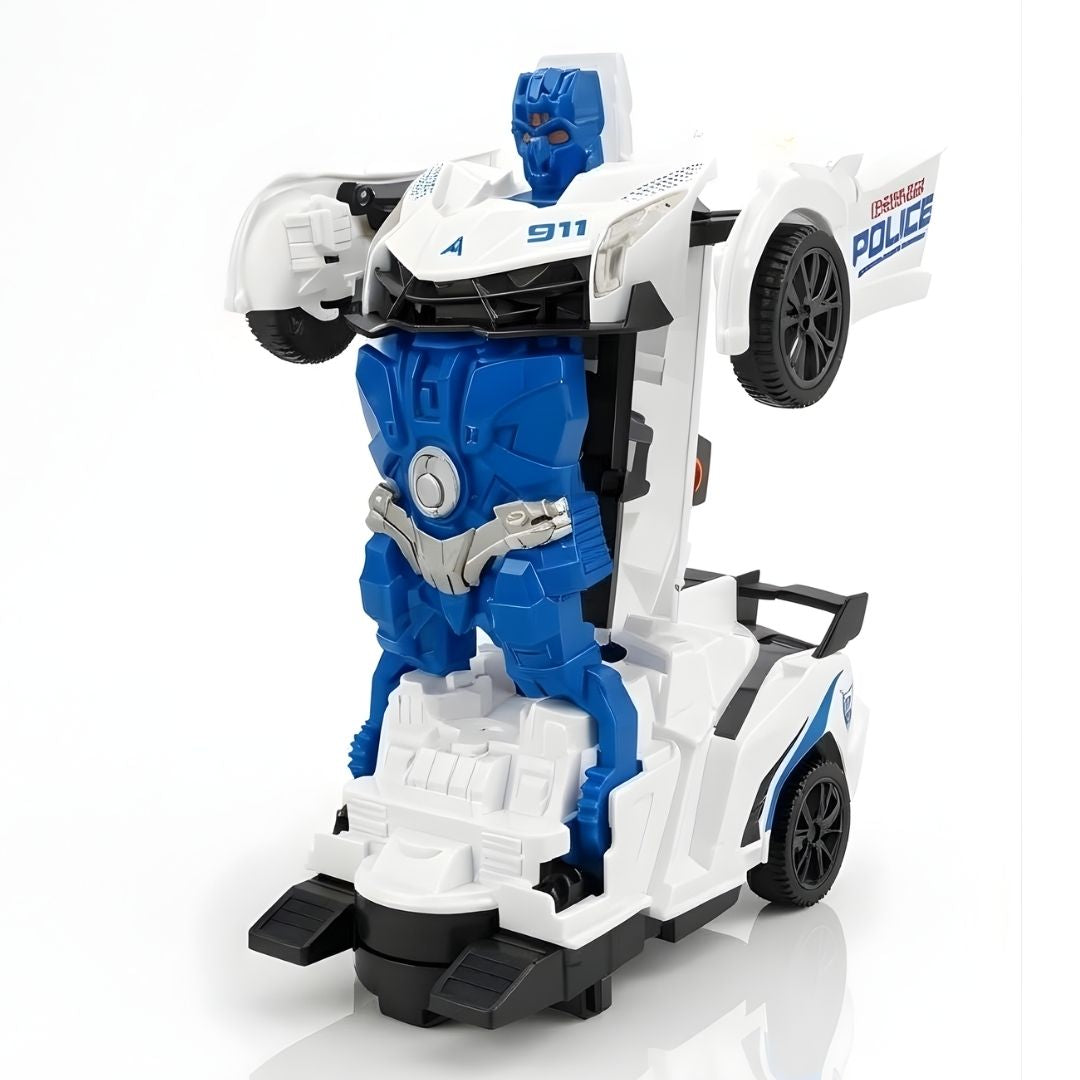 2 u 1 Trkački Policijski Auto Transformers