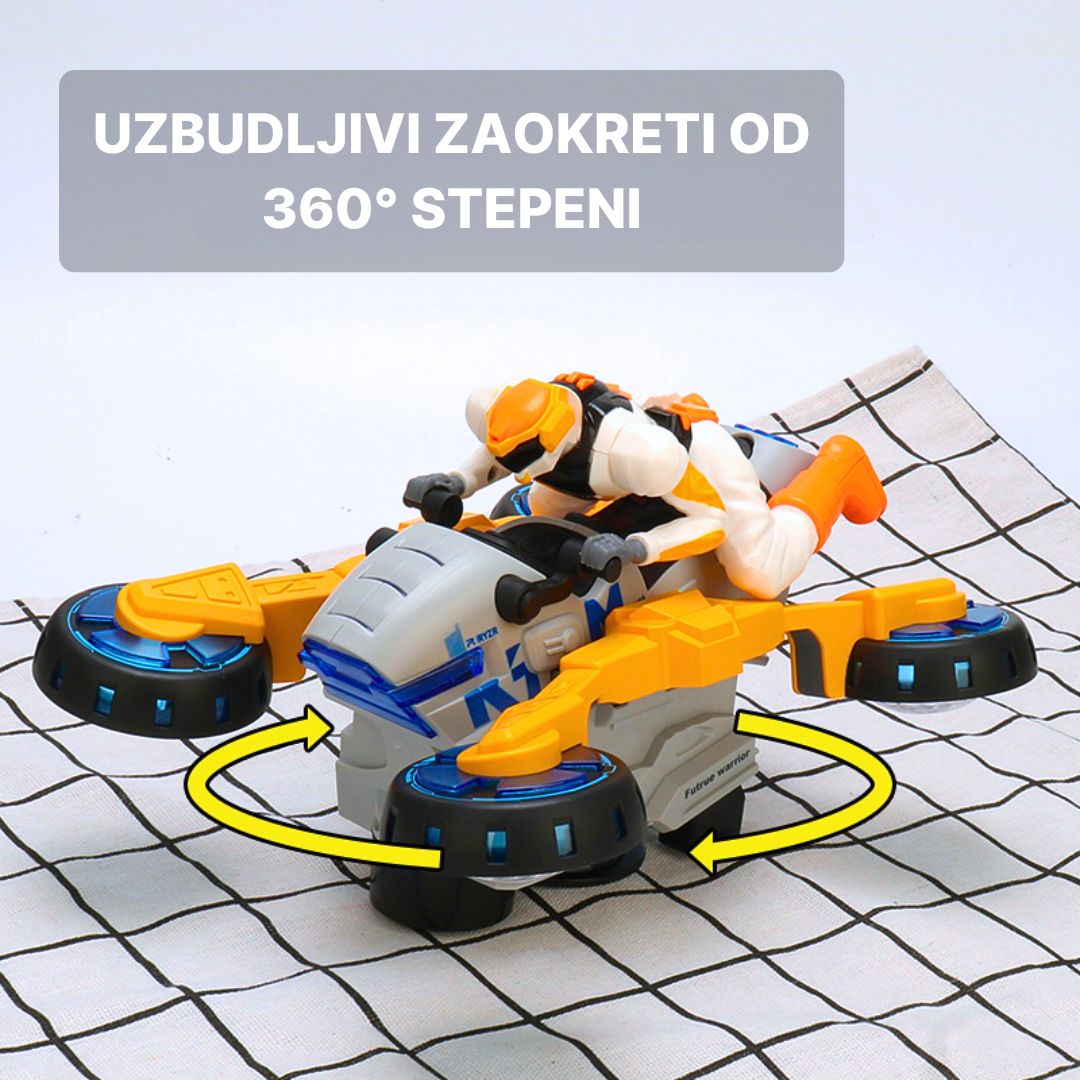 360° Kaskader koji se vrti i svetli