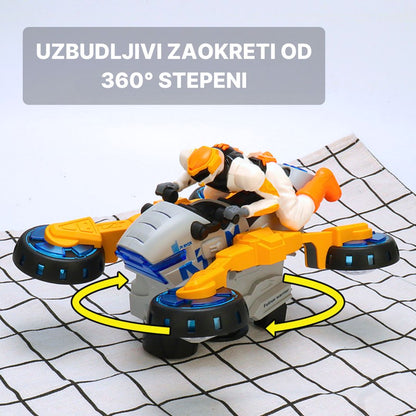 360° Kaskader koji se vrti i svetli
